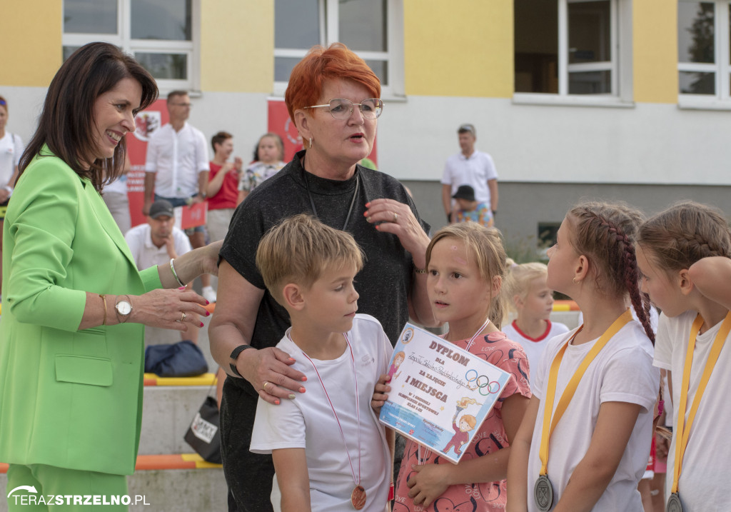 Olimpiada szkół podstawowych z gminy Strzelno. Świetna zabawa i sukcesy