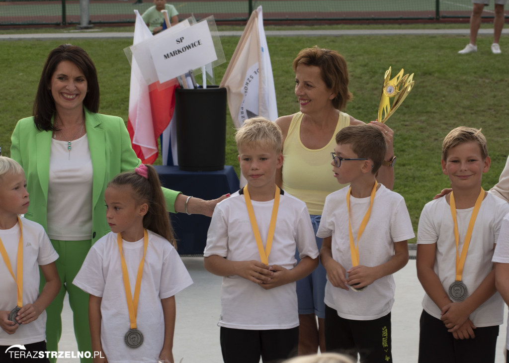 Olimpiada szkół podstawowych z gminy Strzelno. Świetna zabawa i sukcesy