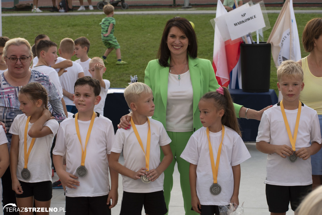 Olimpiada szkół podstawowych z gminy Strzelno. Świetna zabawa i sukcesy
