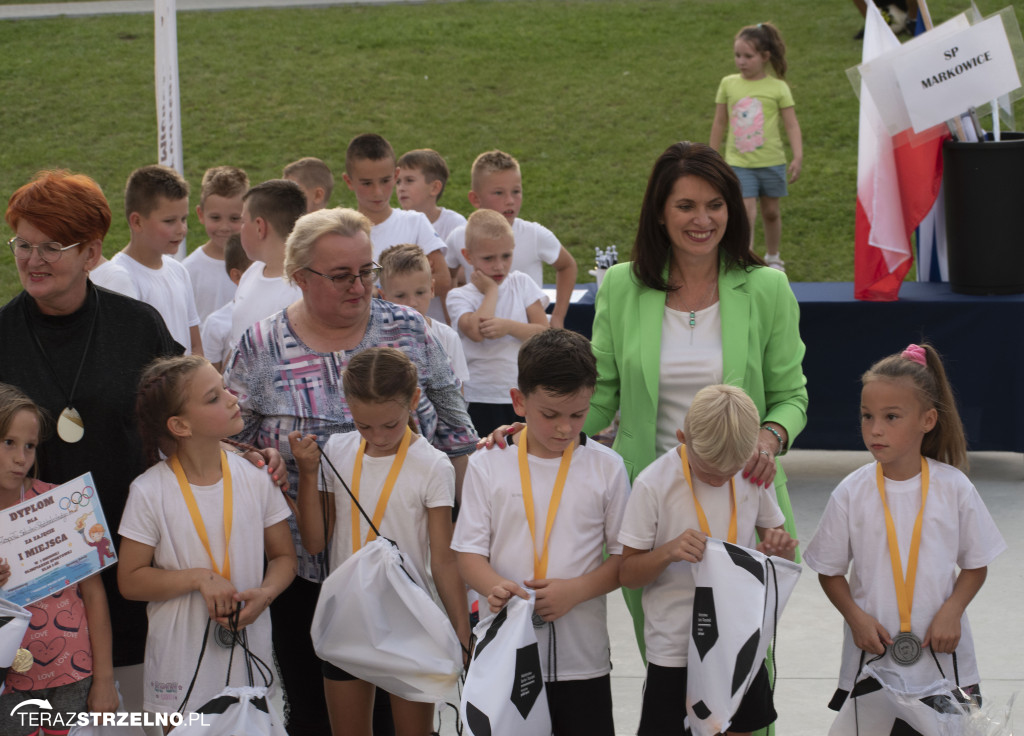 Olimpiada szkół podstawowych z gminy Strzelno. Świetna zabawa i sukcesy