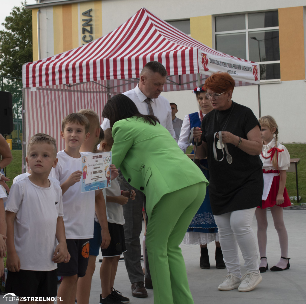 Olimpiada szkół podstawowych z gminy Strzelno. Świetna zabawa i sukcesy