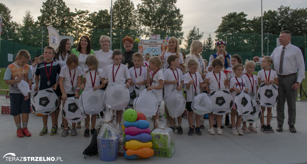Olimpiada szkół podstawowych z gminy Strzelno. Świetna zabawa i sukcesy