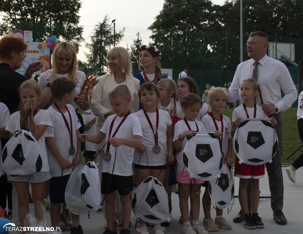 Olimpiada szkół podstawowych z gminy Strzelno. Świetna zabawa i sukcesy