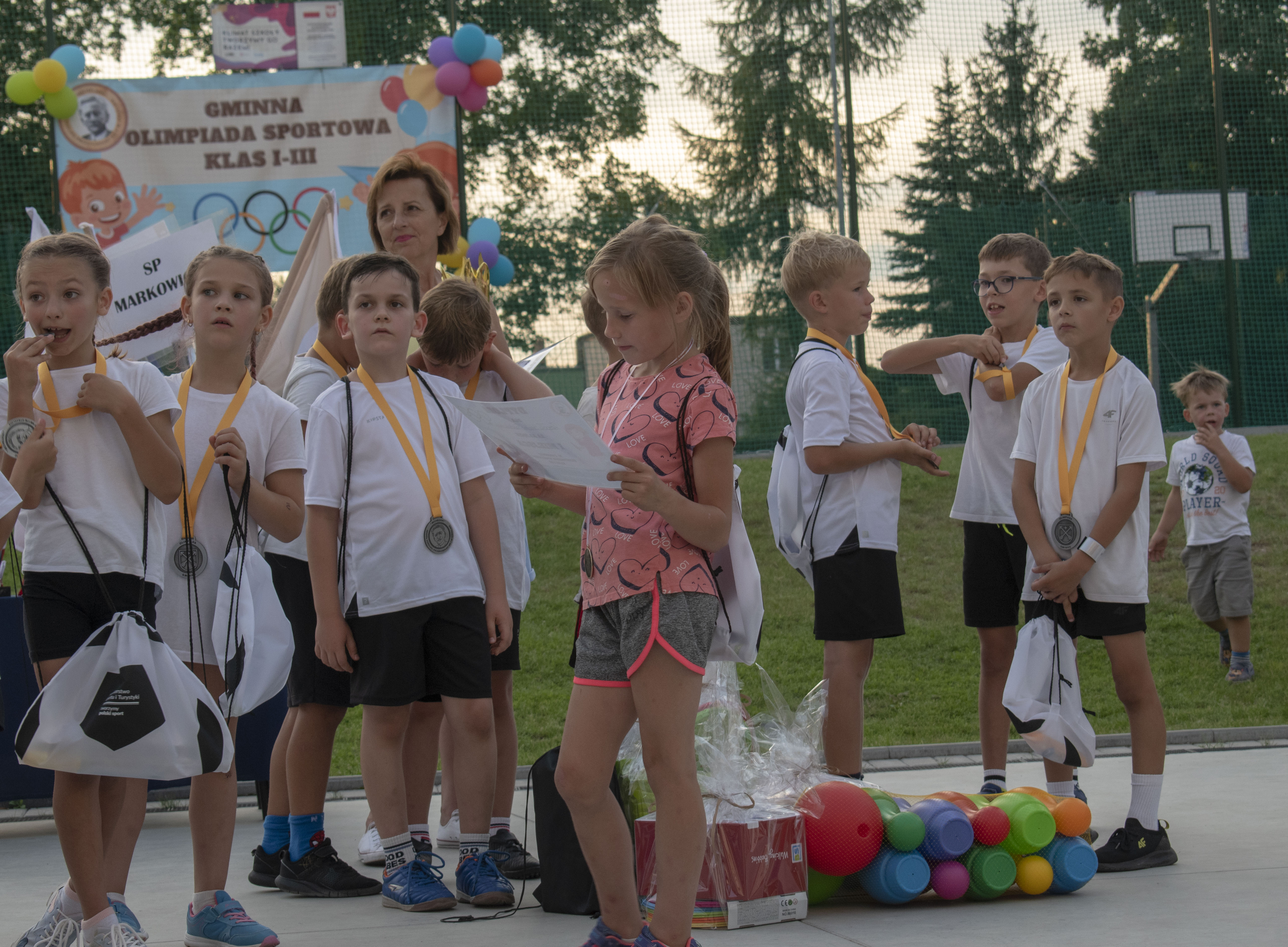 Olimpiada szkół podstawowych z gminy Strzelno. Świetna zabawa i sukcesy