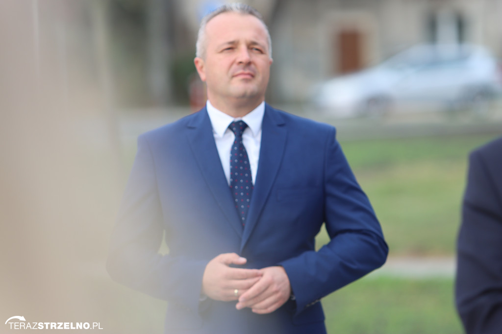 Minister Adamczyk podkreślił znaczenie obwodnic Kruszwicy i Strzelna