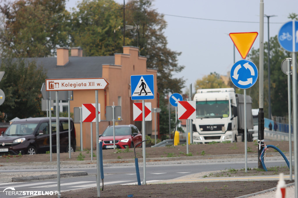 Minister Adamczyk podkreślił znaczenie obwodnic Kruszwicy i Strzelna