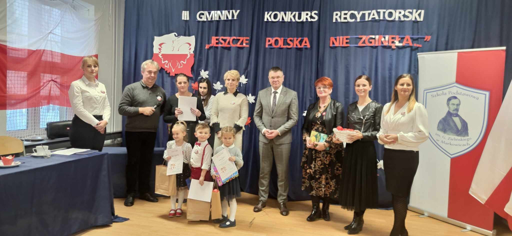 III Gminny Konkurs Recytatorski w Markowicach - \