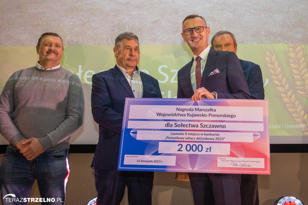 Sołectwo Młyniec z najładniejszych witaczem. Nagrodzone także KGW ze Strzelna