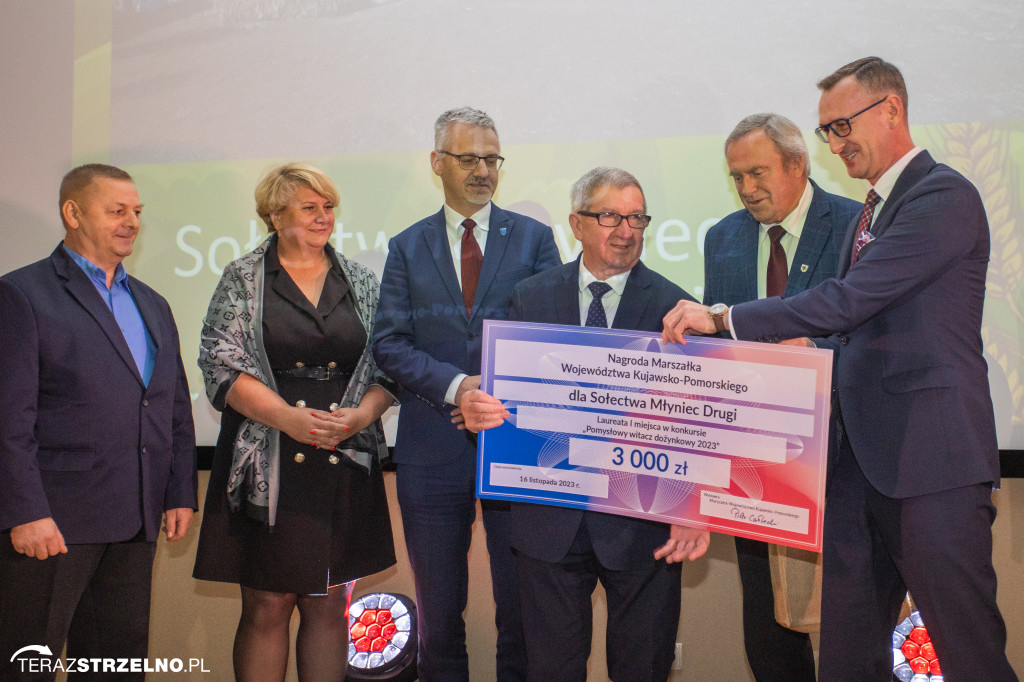 Sołectwo Młyniec z najładniejszych witaczem. Nagrodzone także KGW ze Strzelna