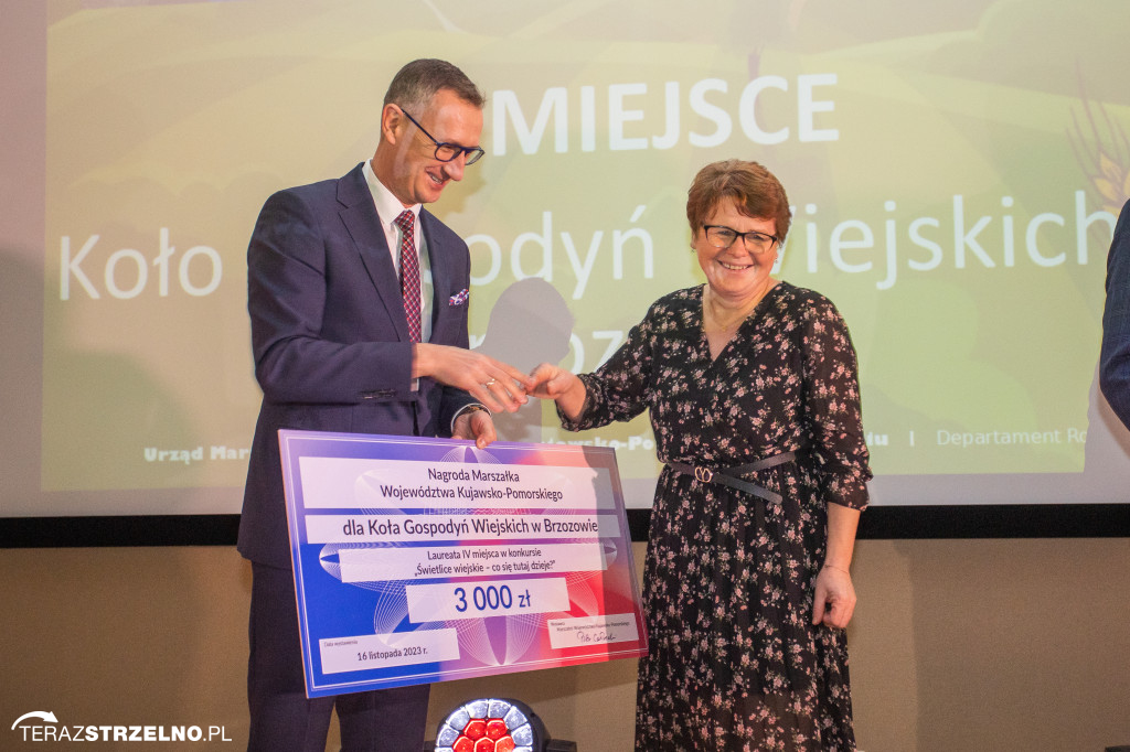 Sołectwo Młyniec z najładniejszych witaczem. Nagrodzone także KGW ze Strzelna