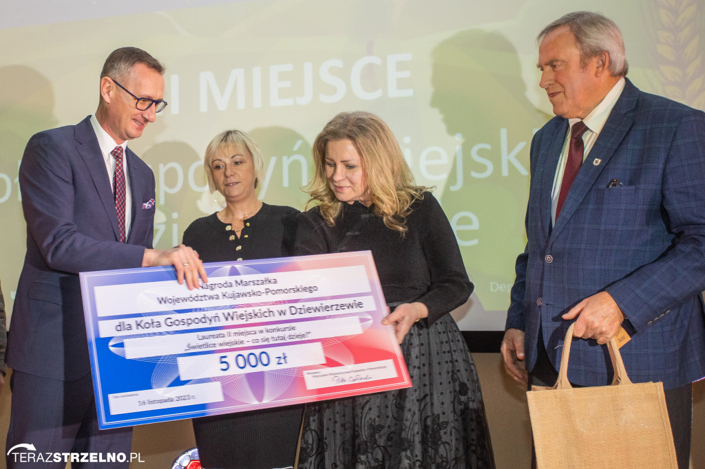 Sołectwo Młyniec z najładniejszych witaczem. Nagrodzone także KGW ze Strzelna