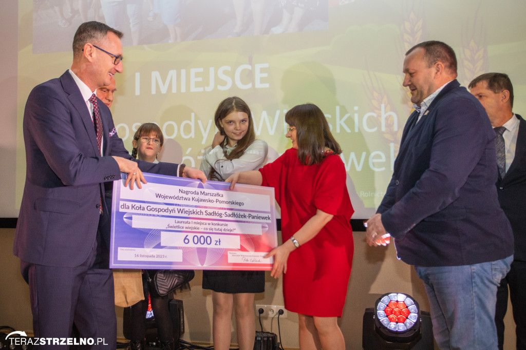 Sołectwo Młyniec z najładniejszych witaczem. Nagrodzone także KGW ze Strzelna