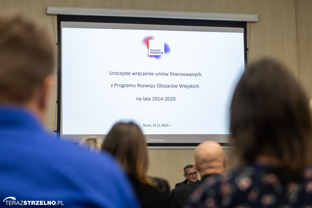 Nowe umowy PROW. Dofinasowanie także na projekty w Strzelnie