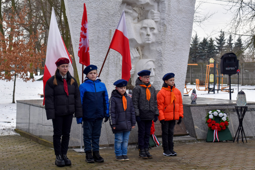 Uroczystości wyzwolenia Strzelna spod niemieckiej okupacji