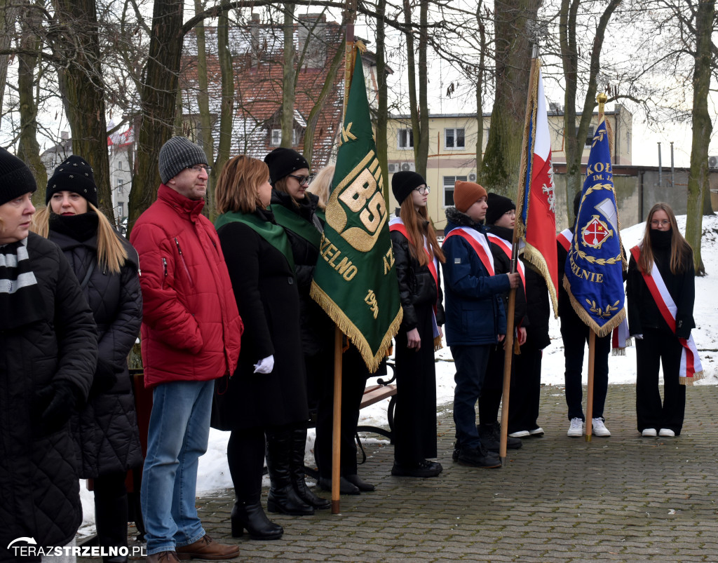 Uroczystości wyzwolenia Strzelna spod niemieckiej okupacji