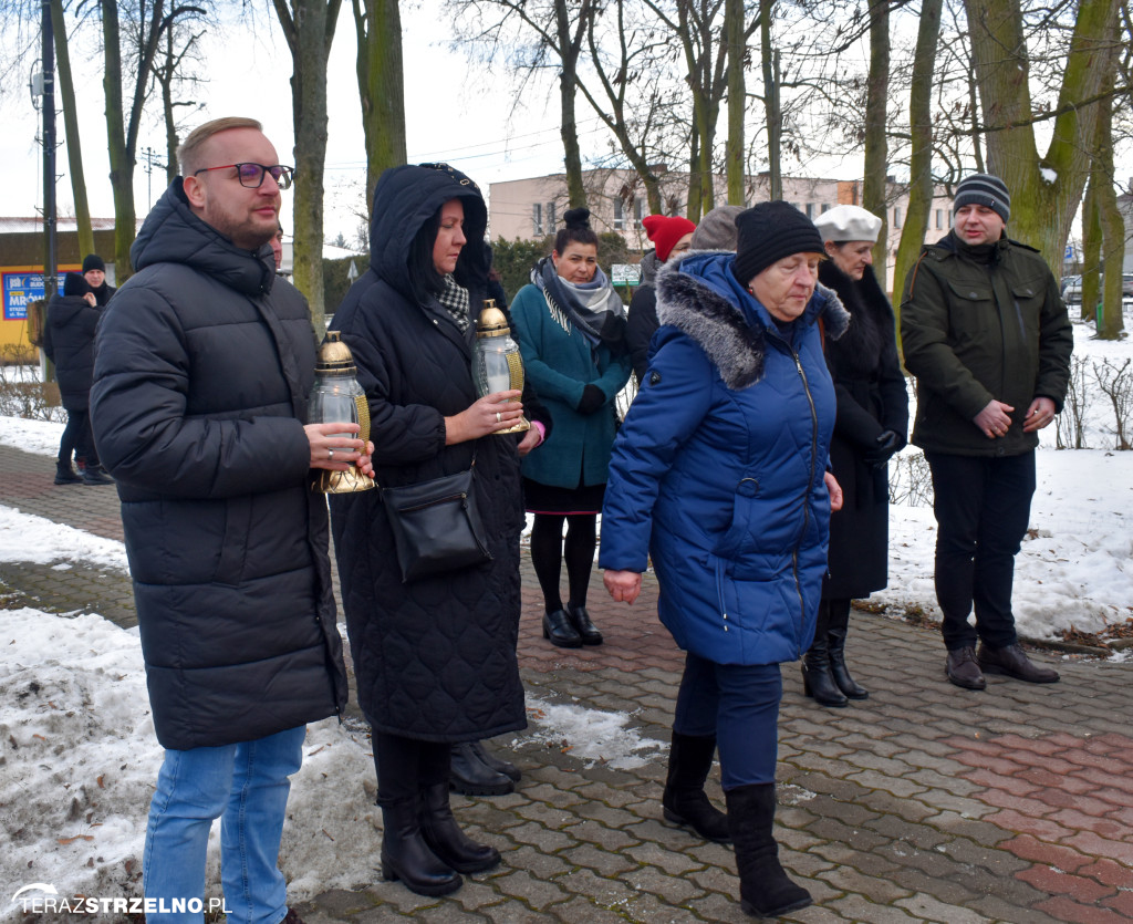 Uroczystości wyzwolenia Strzelna spod niemieckiej okupacji