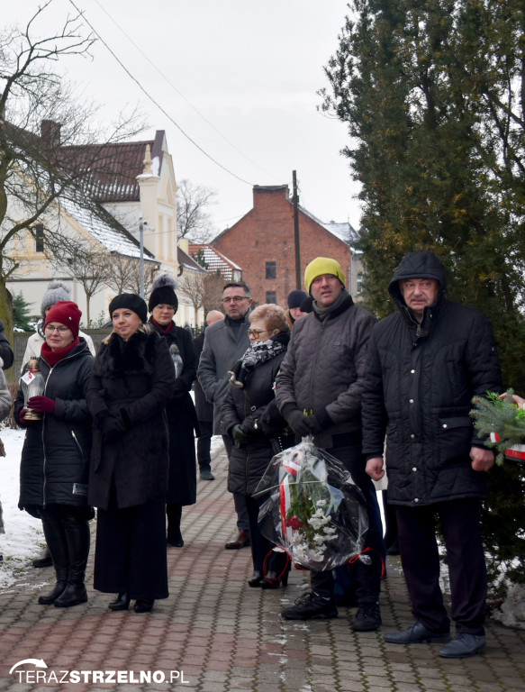 Uroczystości wyzwolenia Strzelna spod niemieckiej okupacji