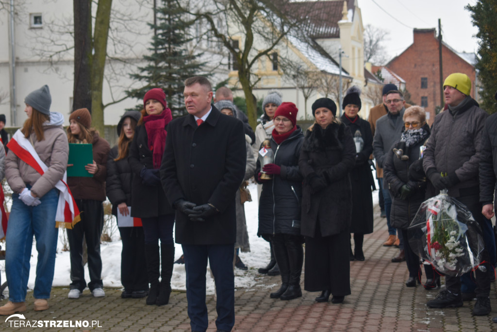 Uroczystości wyzwolenia Strzelna spod niemieckiej okupacji