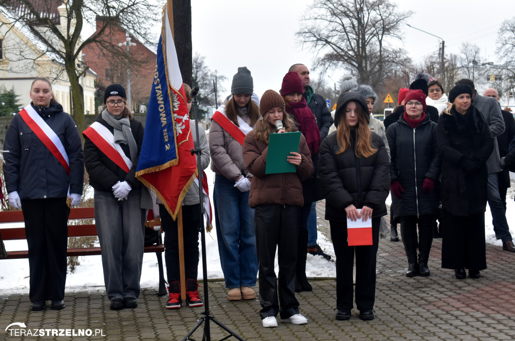 Uroczystości wyzwolenia Strzelna spod niemieckiej okupacji