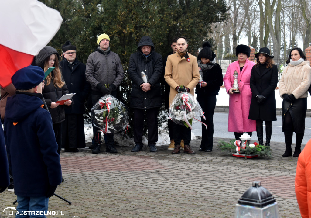 Uroczystości wyzwolenia Strzelna spod niemieckiej okupacji