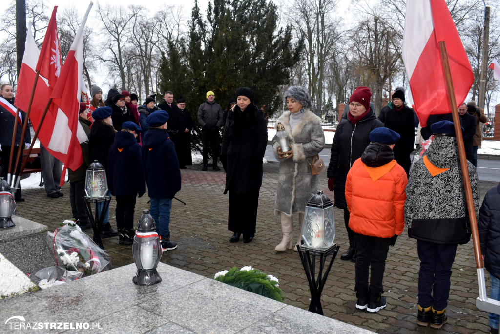 Uroczystości wyzwolenia Strzelna spod niemieckiej okupacji