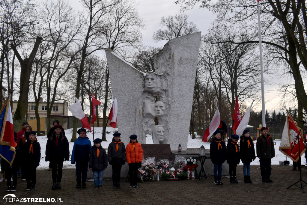 Uroczystości wyzwolenia Strzelna spod niemieckiej okupacji