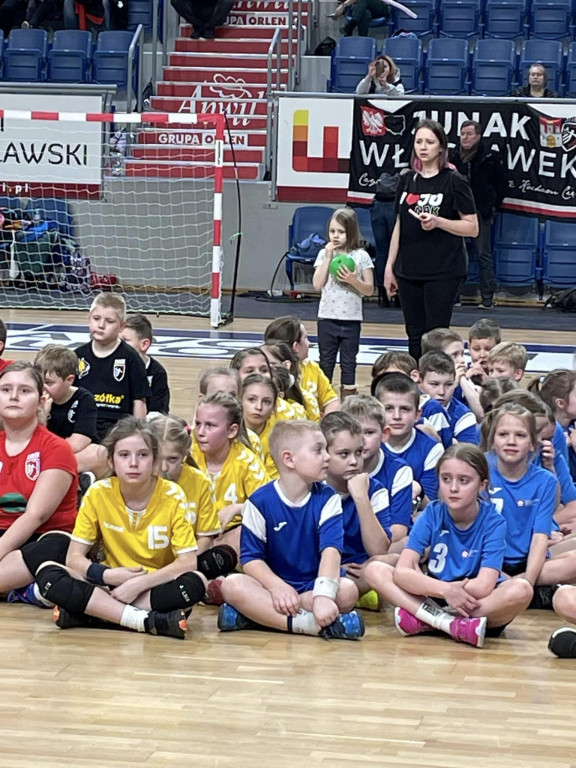 Ogólnopolski turniej WHYREST MINI HANDBALL CUP 2024. UKS Alfa 99 Strzelno na 7. miejscu