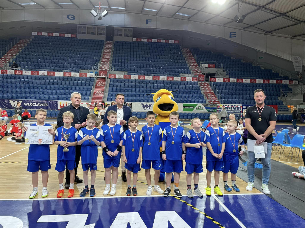 Ogólnopolski turniej WHYREST MINI HANDBALL CUP 2024. UKS Alfa 99 Strzelno na 7. miejscu