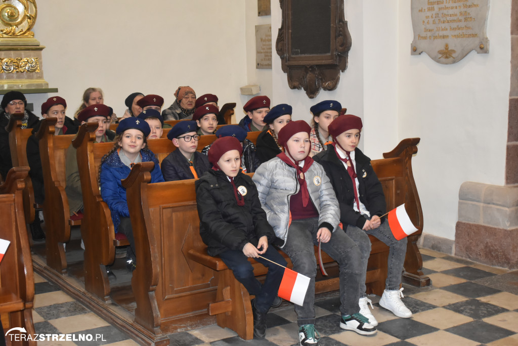 Uroczystość upamiętnienia zamordowanego w Strzelnie Żołnierza Niezłomnego  - Leona Wesołowskiego ps. Wichura