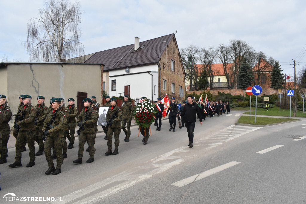 Uroczystość upamiętnienia zamordowanego w Strzelnie Żołnierza Niezłomnego  - Leona Wesołowskiego ps. Wichura