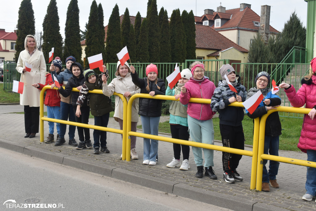 Uroczystość upamiętnienia zamordowanego w Strzelnie Żołnierza Niezłomnego  - Leona Wesołowskiego ps. Wichura