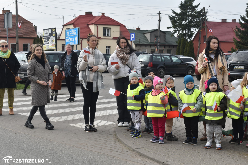 Uroczystość upamiętnienia zamordowanego w Strzelnie Żołnierza Niezłomnego  - Leona Wesołowskiego ps. Wichura