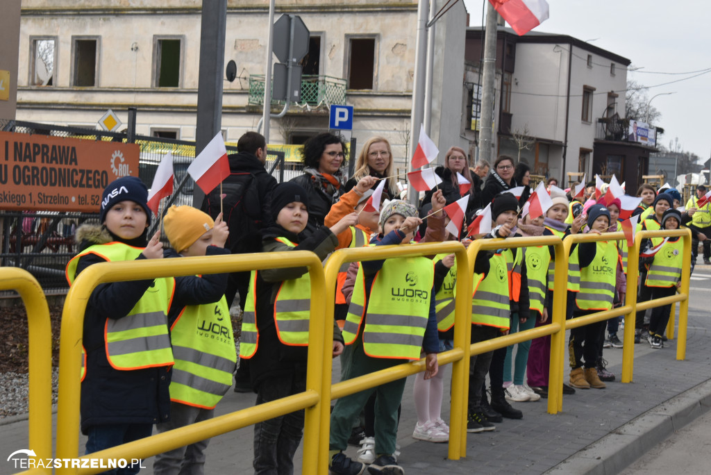 Uroczystość upamiętnienia zamordowanego w Strzelnie Żołnierza Niezłomnego  - Leona Wesołowskiego ps. Wichura