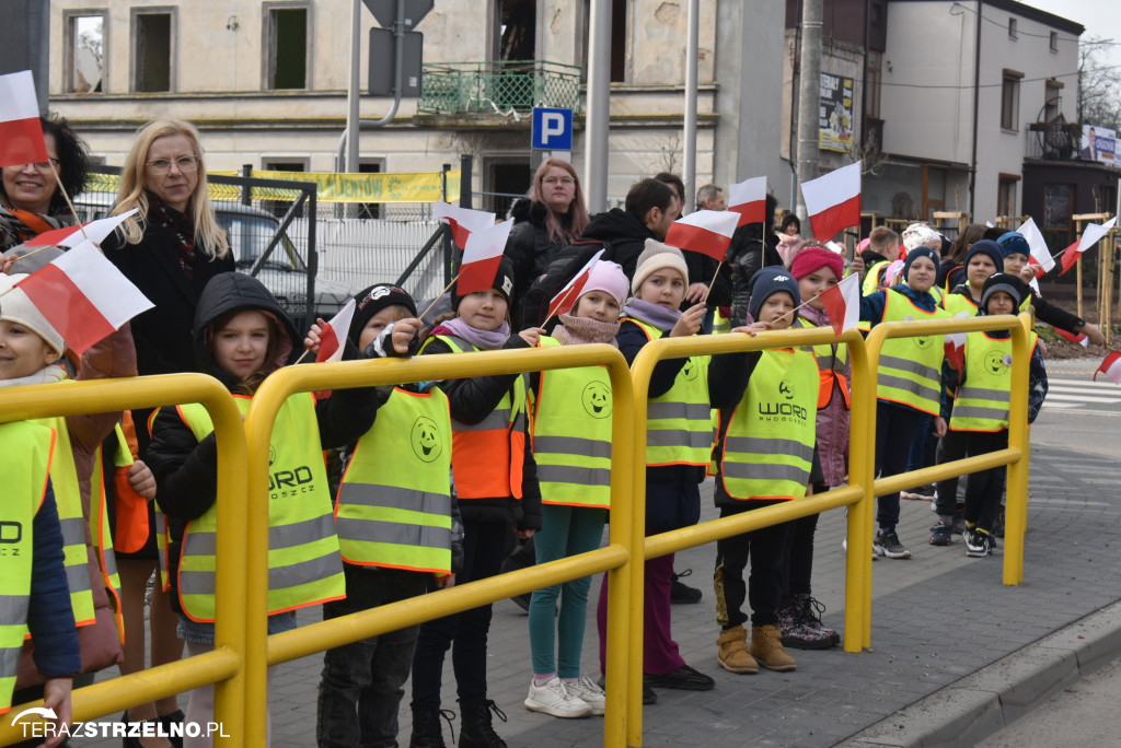 Uroczystość upamiętnienia zamordowanego w Strzelnie Żołnierza Niezłomnego  - Leona Wesołowskiego ps. Wichura