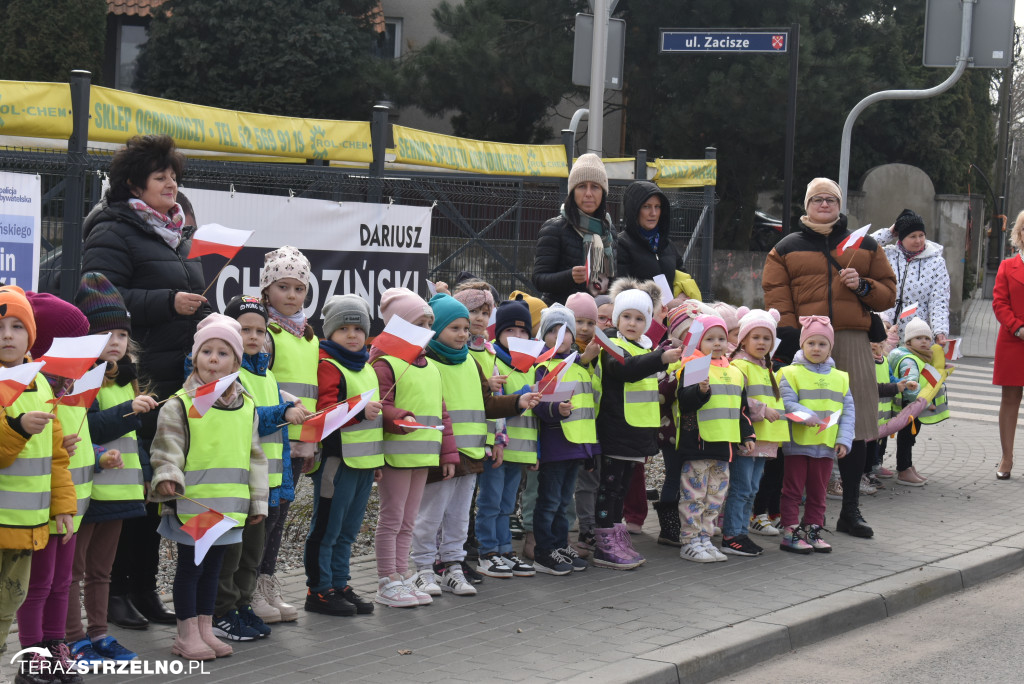 Uroczystość upamiętnienia zamordowanego w Strzelnie Żołnierza Niezłomnego  - Leona Wesołowskiego ps. Wichura