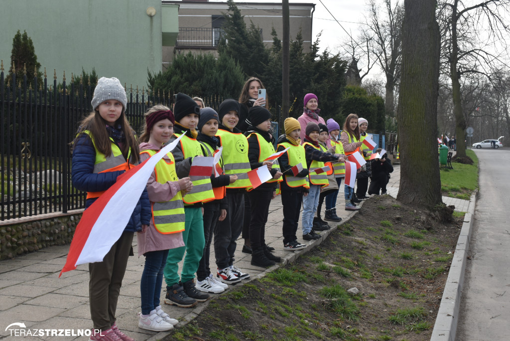 Uroczystość upamiętnienia zamordowanego w Strzelnie Żołnierza Niezłomnego  - Leona Wesołowskiego ps. Wichura