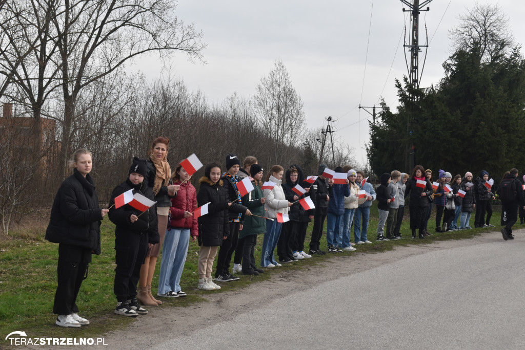 Uroczystość upamiętnienia zamordowanego w Strzelnie Żołnierza Niezłomnego  - Leona Wesołowskiego ps. Wichura