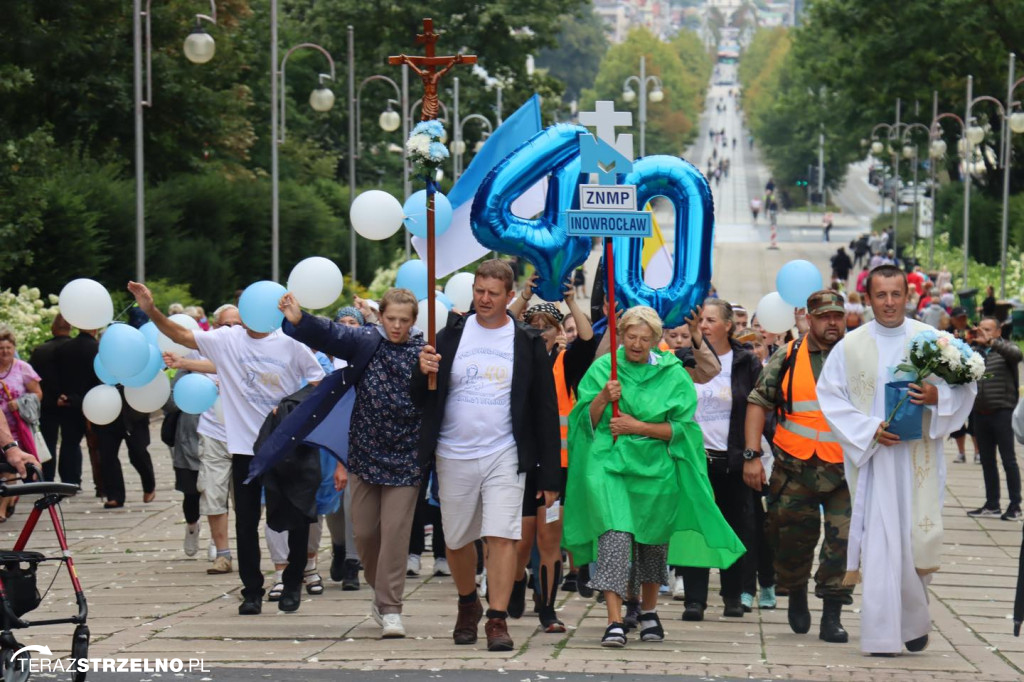 Pielgrzymi dotarli na Jasną Górę. Wśród nich byli mieszkańcy Strzelna [FOTO]