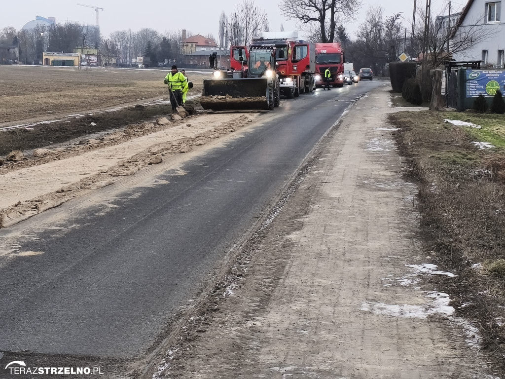 Zgubiony ładunek na trasie Krzywe Kolano – Lubstówek