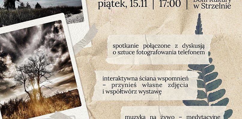 Zaproszenie na wernisaż wystawy fotografii Asi Pawlińskiej w Strzelnie - 10287