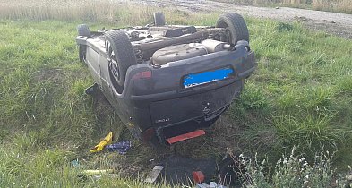 Na DK 62 dachowało auto osobowe-12298