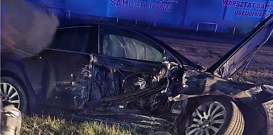 Wypadek w Świerkówcu – policjanci zatrzymali sprawcy prawo jazdy-12861