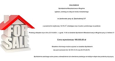 Przetarg na lokal mieszkalny w Janikowie-12644