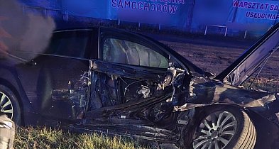 Wypadek w Świerkówcu – policjanci zatrzymali sprawcy prawo jazdy-12861