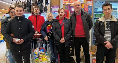 Strzelno. Świąteczna zbiórka darów dla potrzebujących-13159